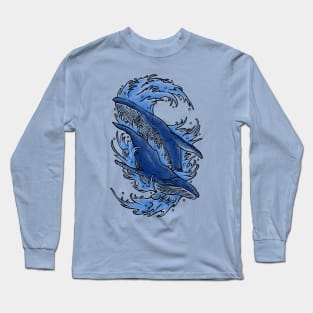 Humpback whales Long Sleeve T-Shirt